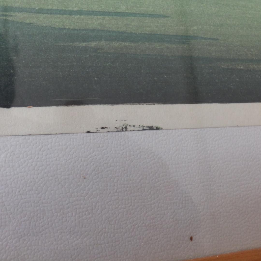 土屋光逸 「西湖の夕照 」川瀬巴水とならんで浮世絵から新版画分野を確立した巨匠