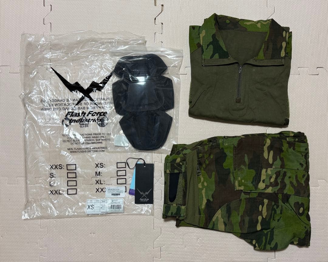 FFI G3タイプ マルチカムトロピック上下セット XS二ーパット付き