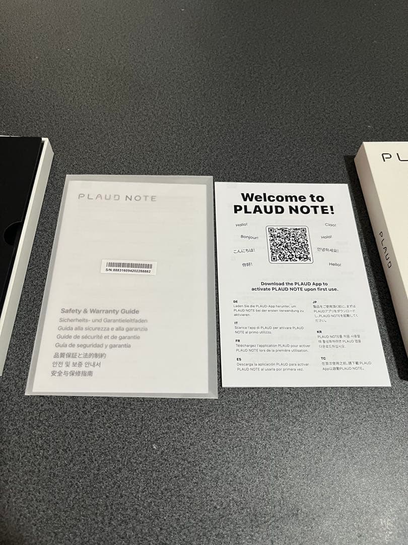 PLAUD NOTE プラウドノート