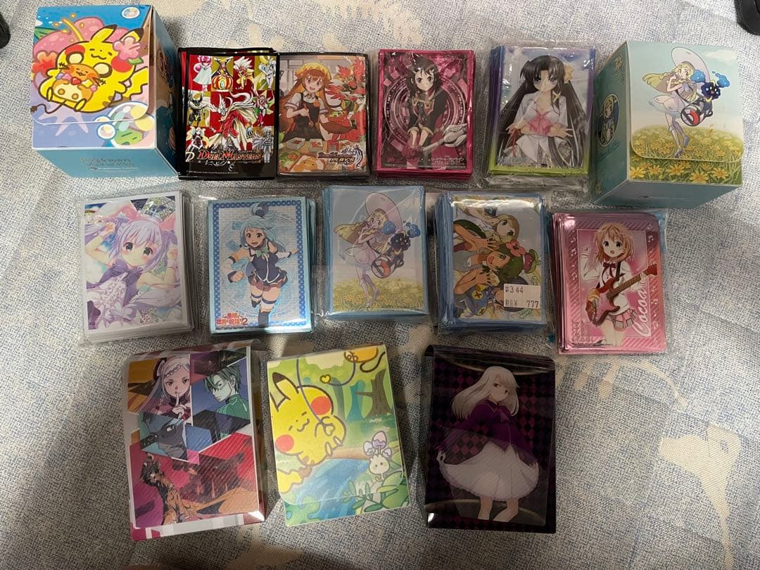 デュエルマスターズ 引退品　デッキ、スリーブ、デッキケース、まとめ売り