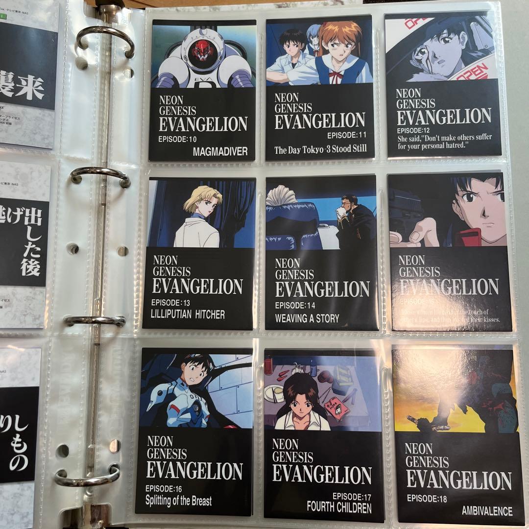 カードダスマスターズⅠ 新世紀エヴァンゲリオン 公式バインダー付