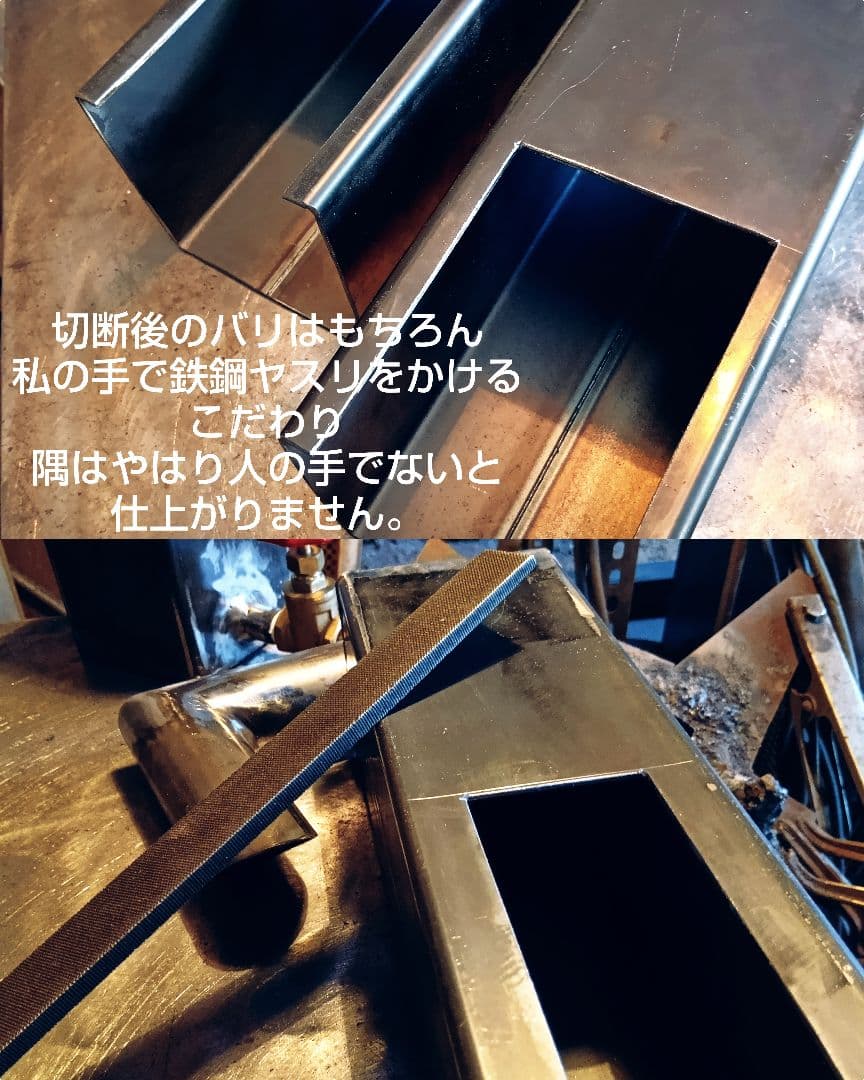 元祖発案者の作品　廃油ストーブ エコノミー 5Lタンクセット