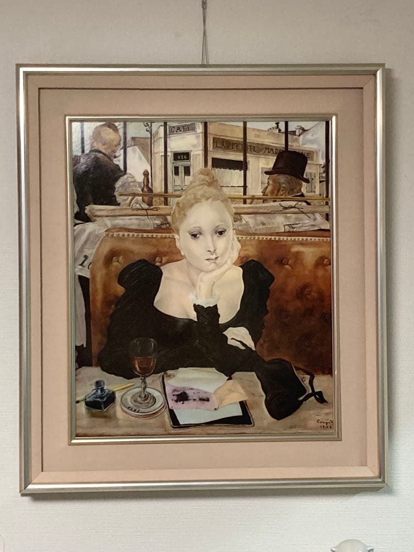 藤田嗣治/レオナール ・フジタ ( カフェ/ Cafe ) 代表作/ 複製画