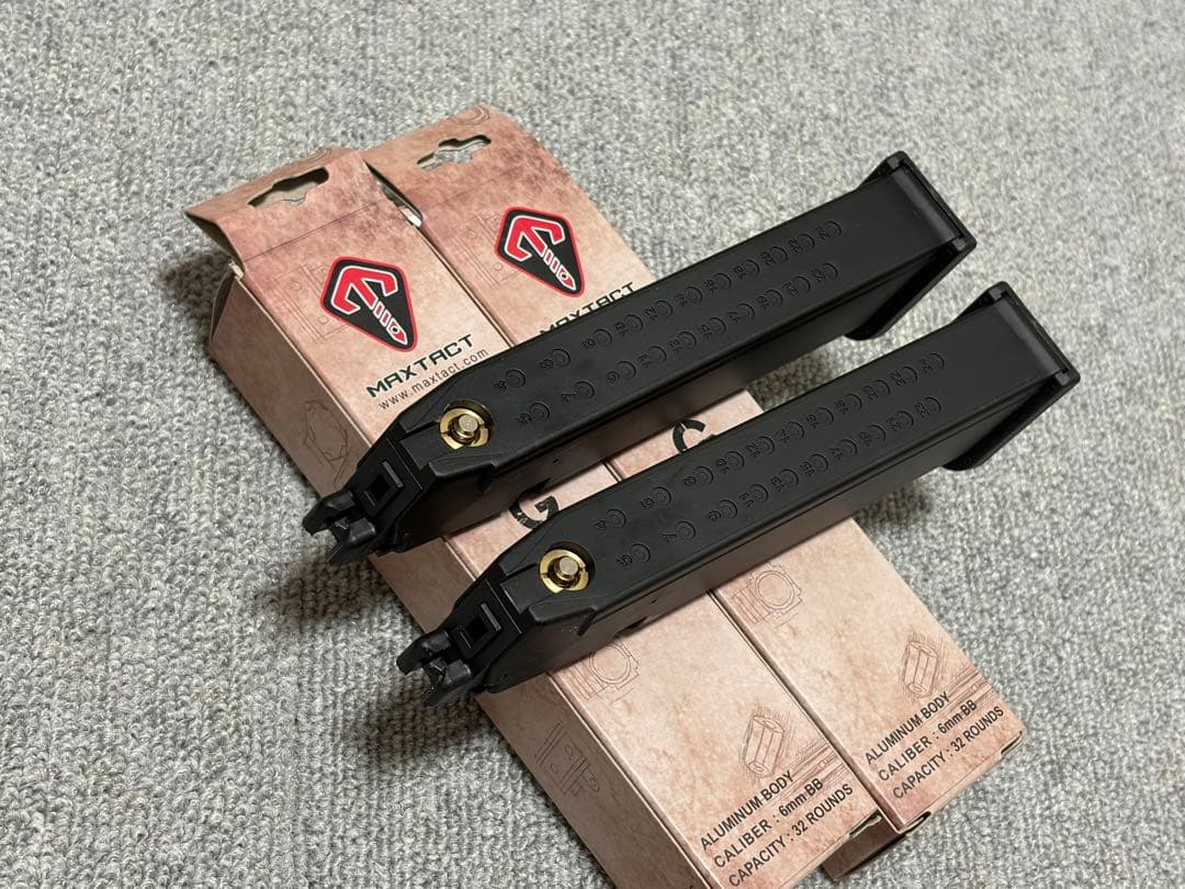 MAXTACT Glock用 アルミライトウェイト CO2マガジン 2本セット