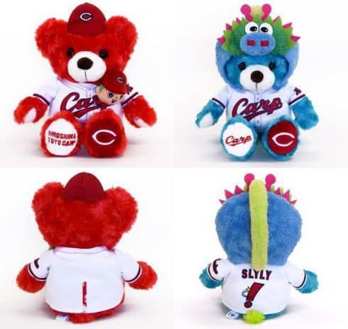 広島カープご当地ベアセット（カープ坊や&スラィリー）！広島限定！