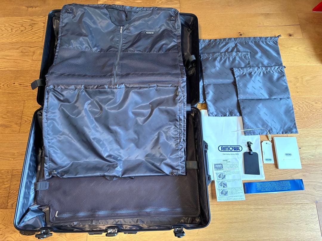 未使用RIMOWA リモワ トパーズ ステルス ブラック 98L 付属品あり