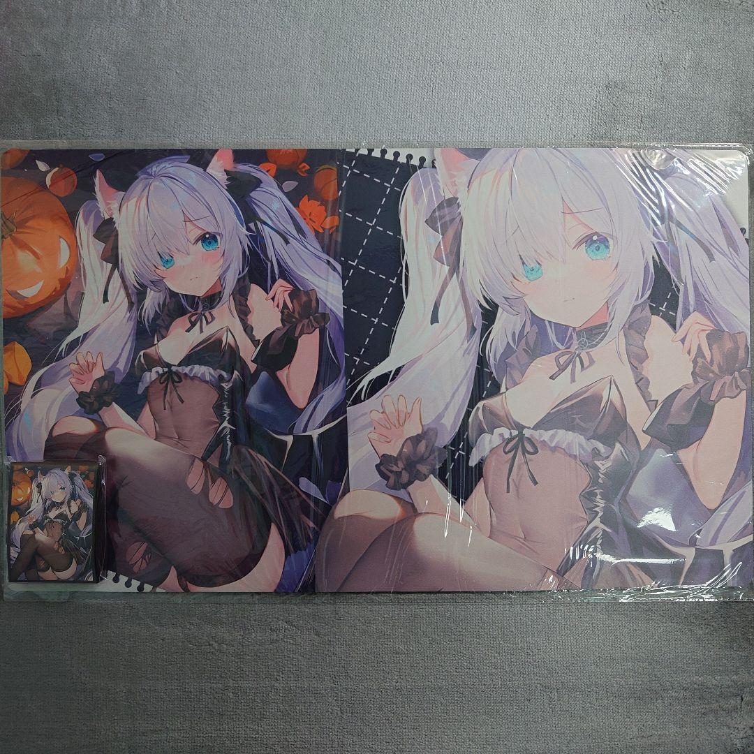 α1 アズールレーン 猫耳&ハロウィン ジェーナス スリーブ&プレイマット
