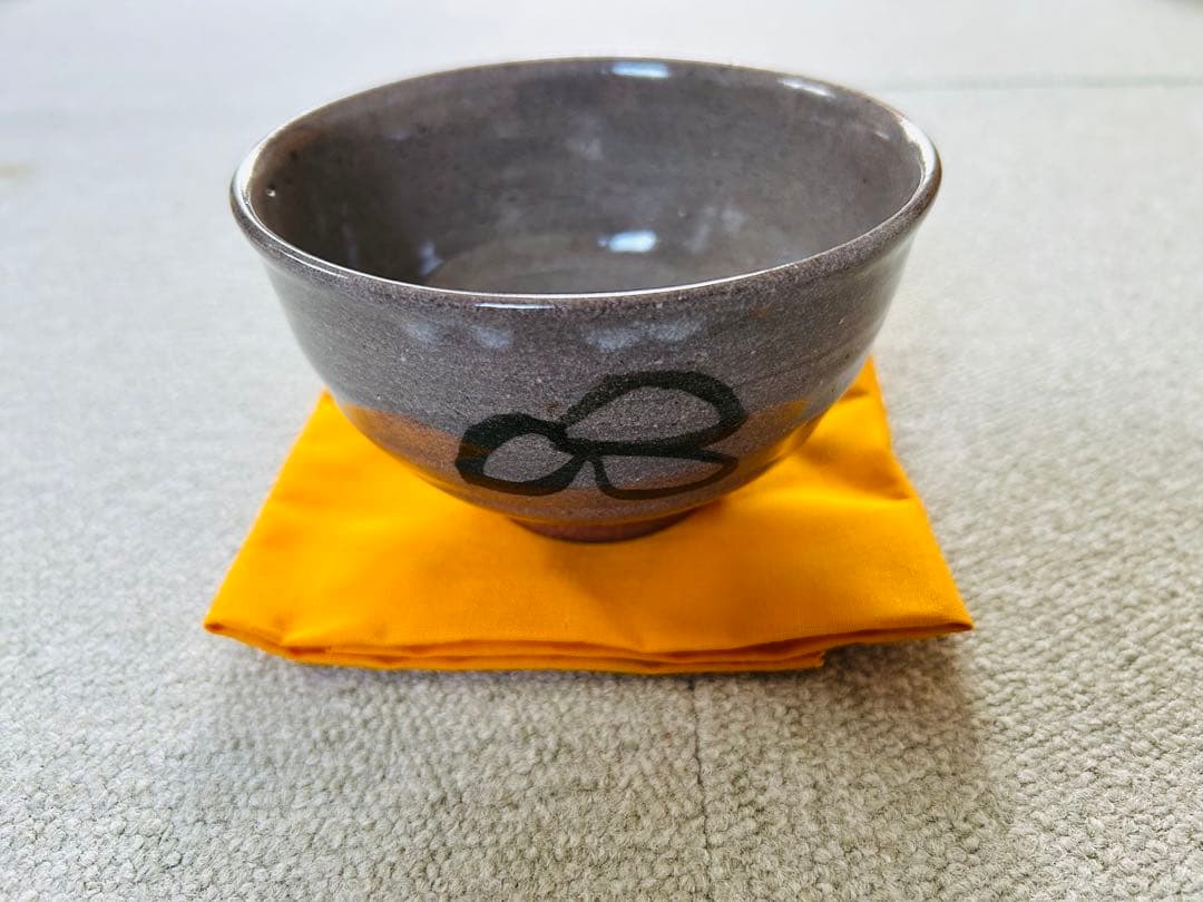 未使用品　唐津焼　陶仙　茶碗　茶道　表千家