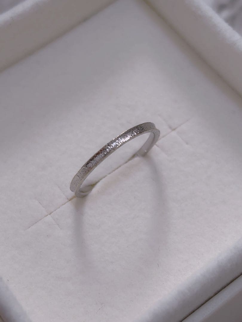 ete＊K10 シンプル　デザイン　リング＊17号