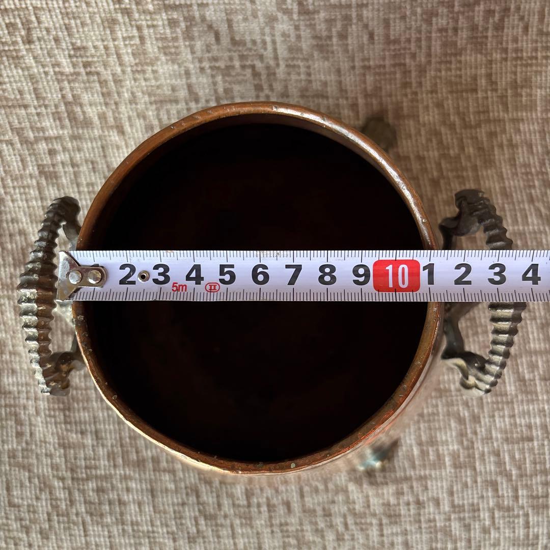 銅製ポット　桶　置物　古道具