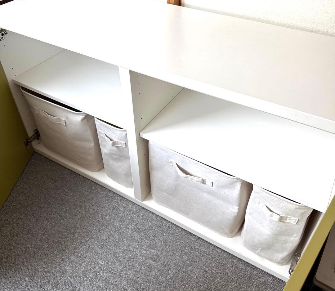 ろここ　IKEA イケア　ベストー　棚　扉付き　無印　送料込み