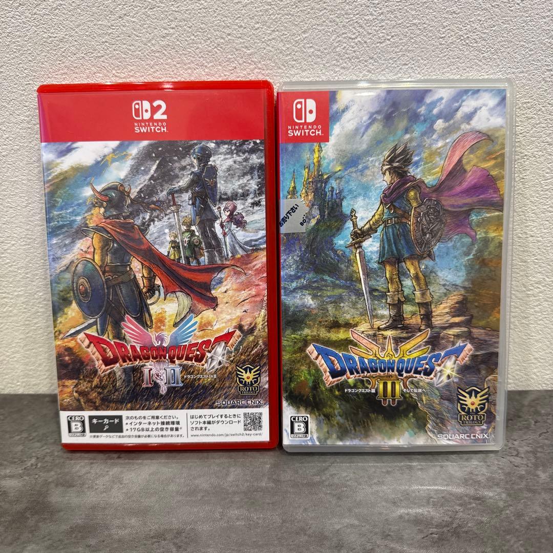 ドラクエ1&2、ドラクエ3 セット