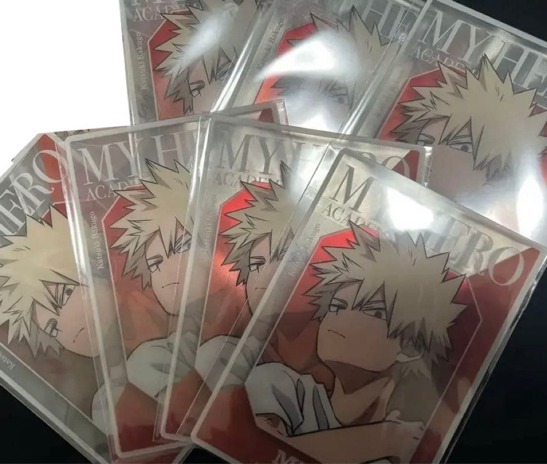 僕のヒーローアカデミア爆豪勝己 ベースヤード 7枚セット