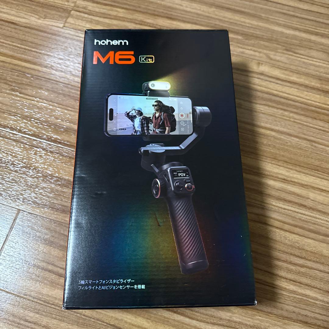 hohem M6 Kit スマートフォンスタビライザー　LEDライト