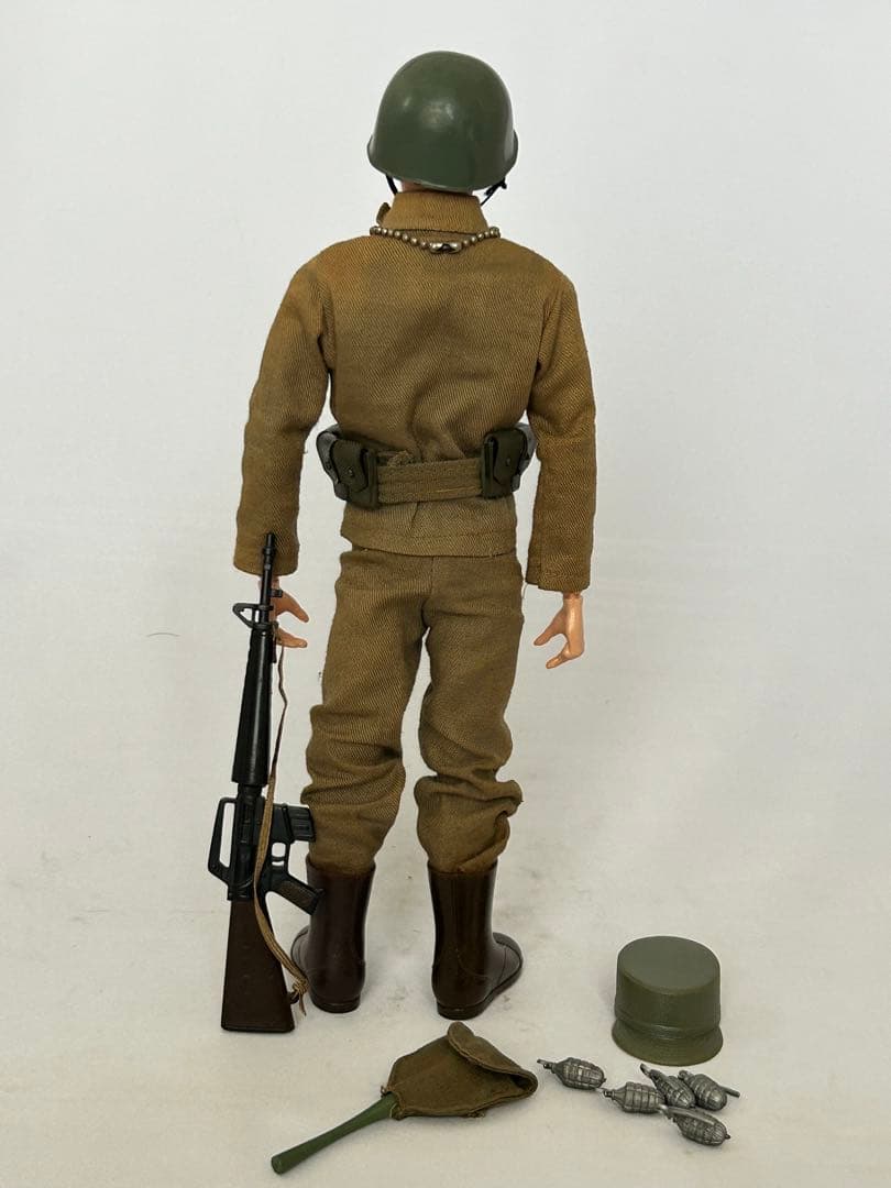 ビンテージGIジョー　1964 アクションソルジャーセット②元箱付き　ハスブロ