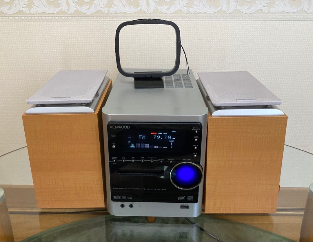 【美品】KENWOOD　RMD-NDL100　MD・CD・USB・希少可動品