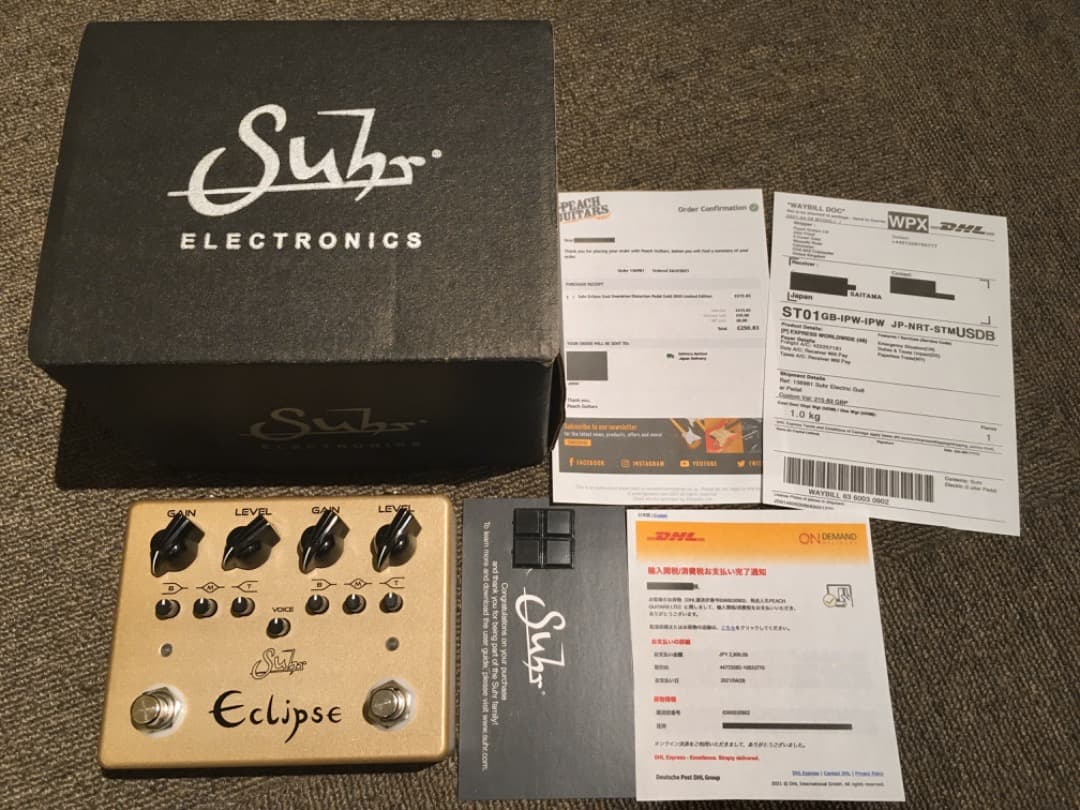Suhr - Eclipse （全世界300台限定 ♯032）美品