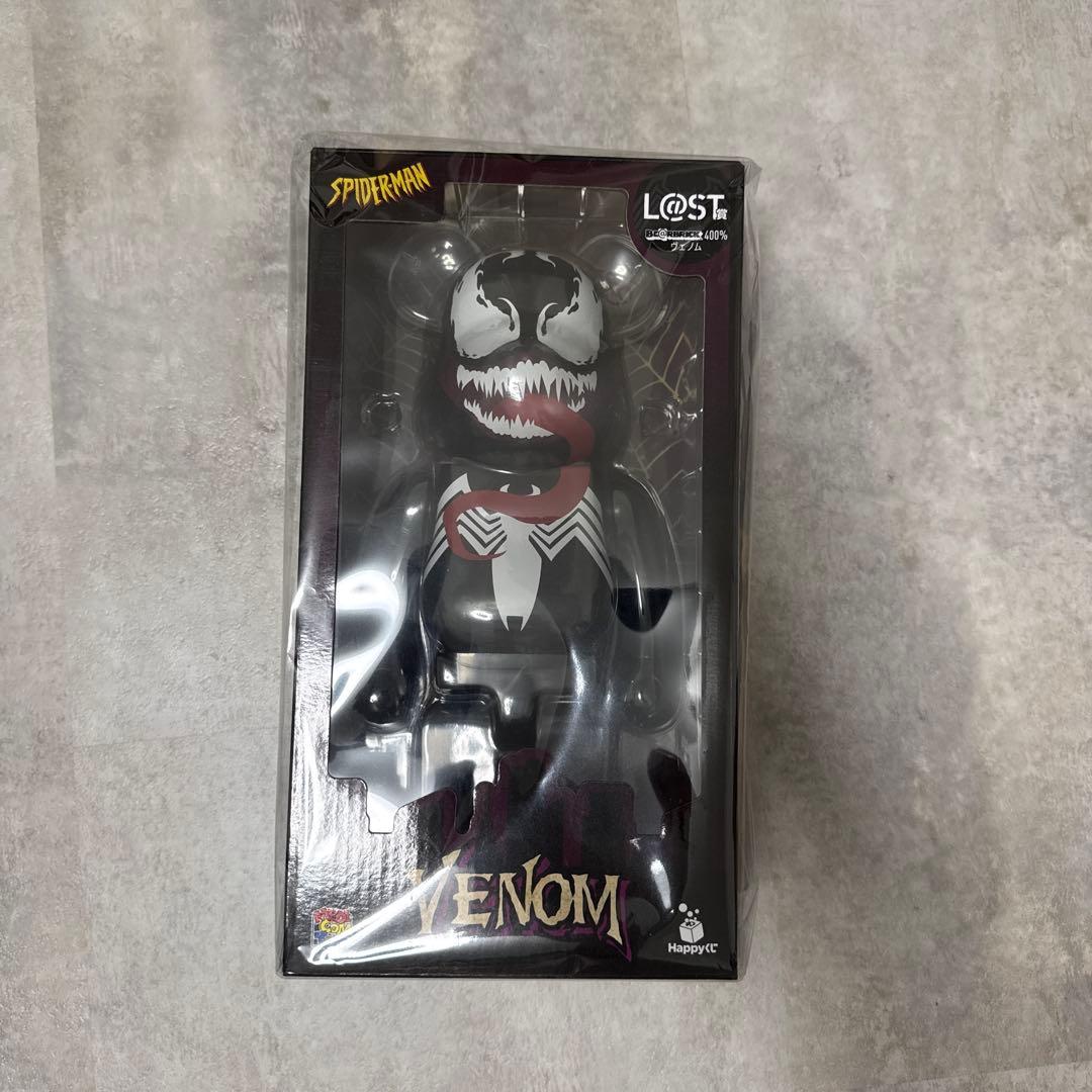 BE@RBRICK スパイダーマン ヴェノム 新品未開封 VENOM 400%