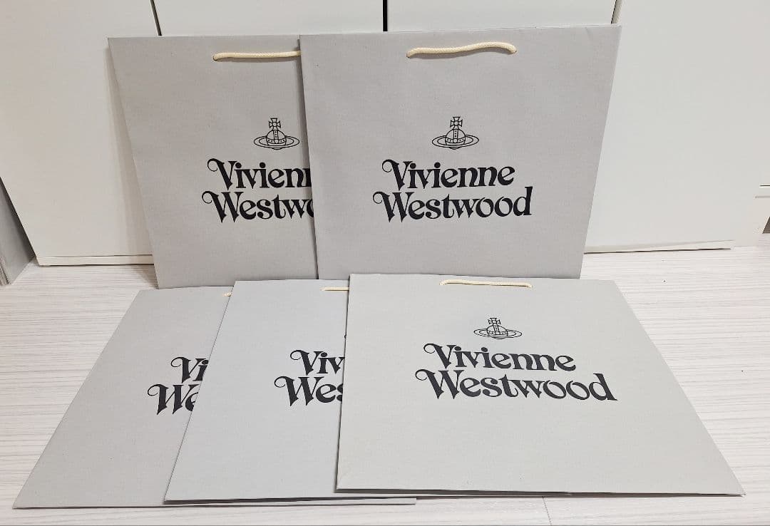 VivienneWestwood ショッパー 紙袋 大 5枚 まとめ売り ロゴ有