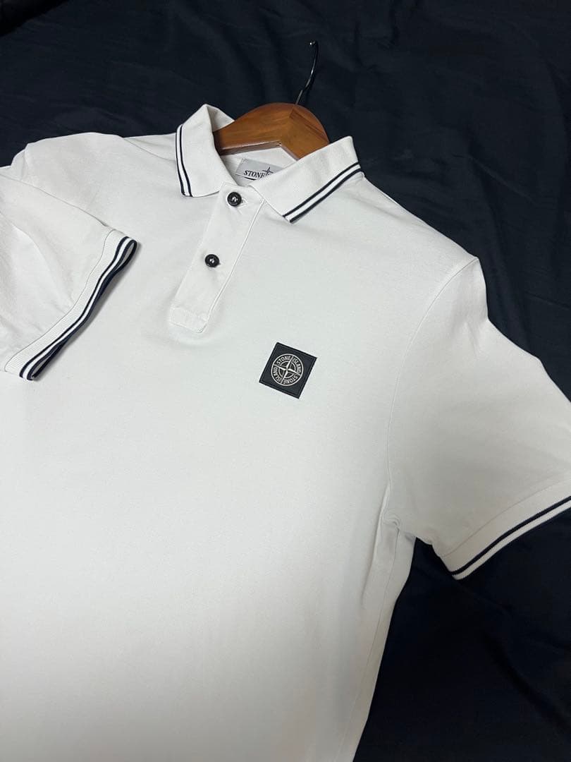 Stone  ポロシャツ ホワイト