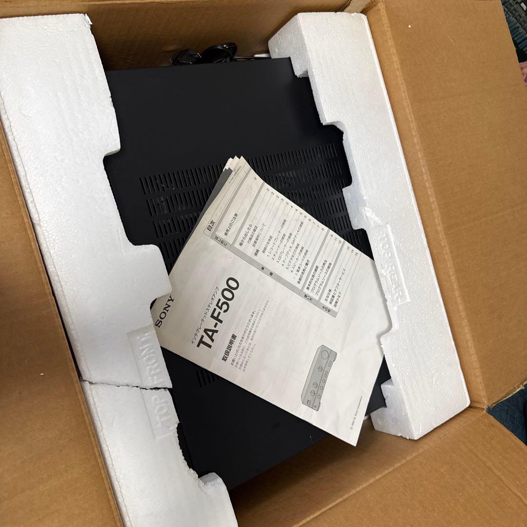 SONY プリメインアンプ TA-F500 ソニー　美品