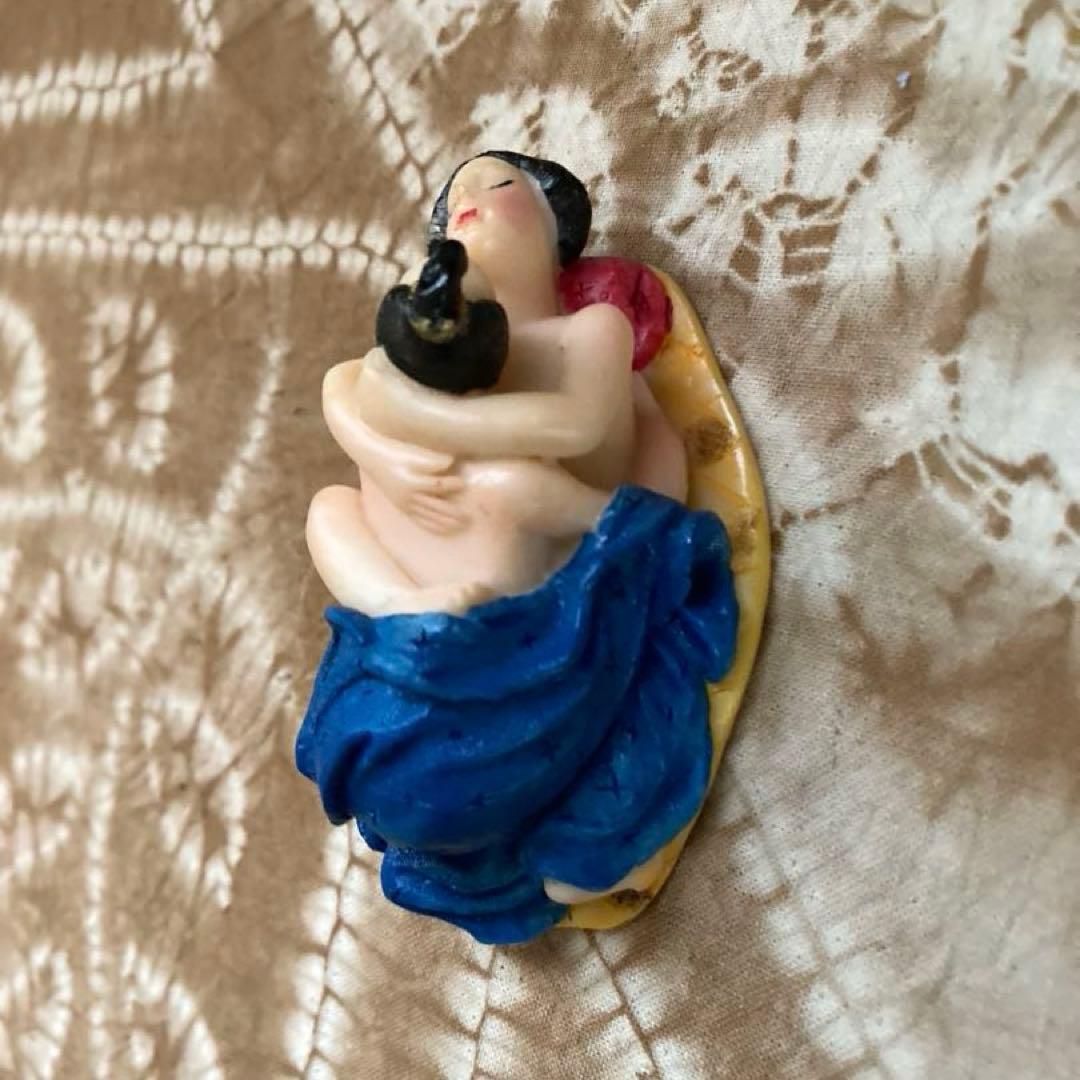 【珍品‼️】　春画陶器人形　置物　骨董品 4体セット