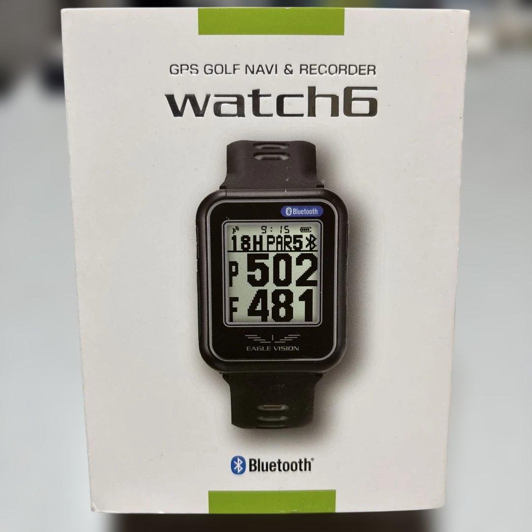 【新品未使用品】EAGLE VISION watch6 ゴルフナビ　BLACK