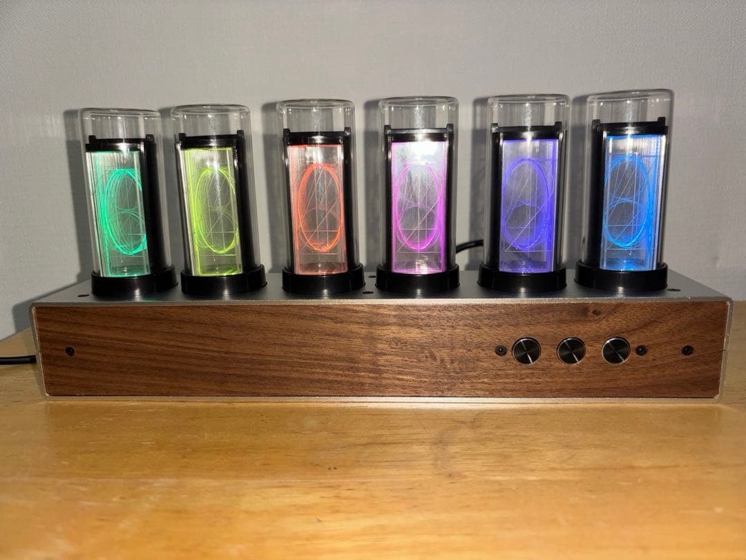 Gixie Clock ニキシー管風置き時計　初代