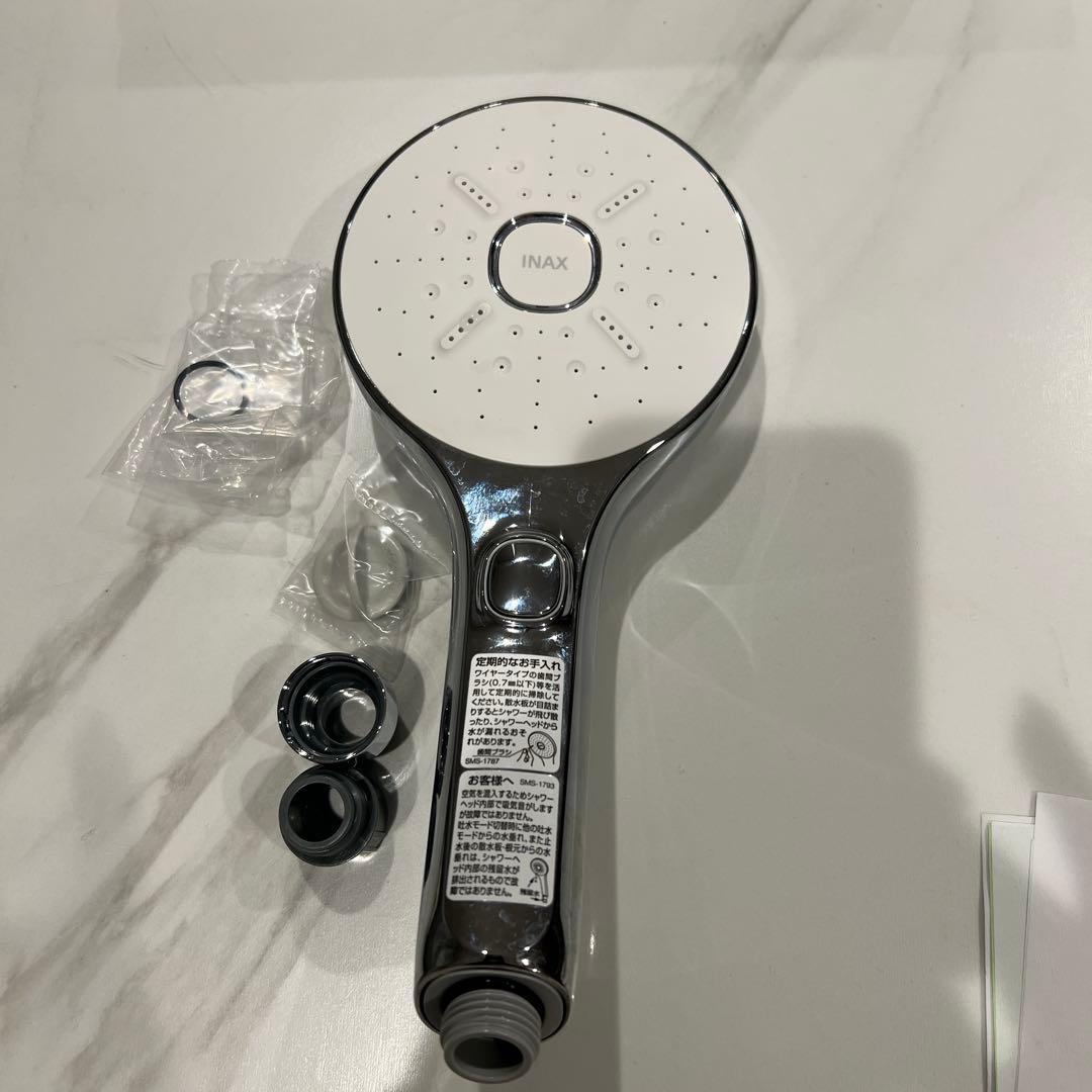 リクシル(INAX )エコアクアスイッチシャワー　　　　メッキ仕様　ヘッドのみ