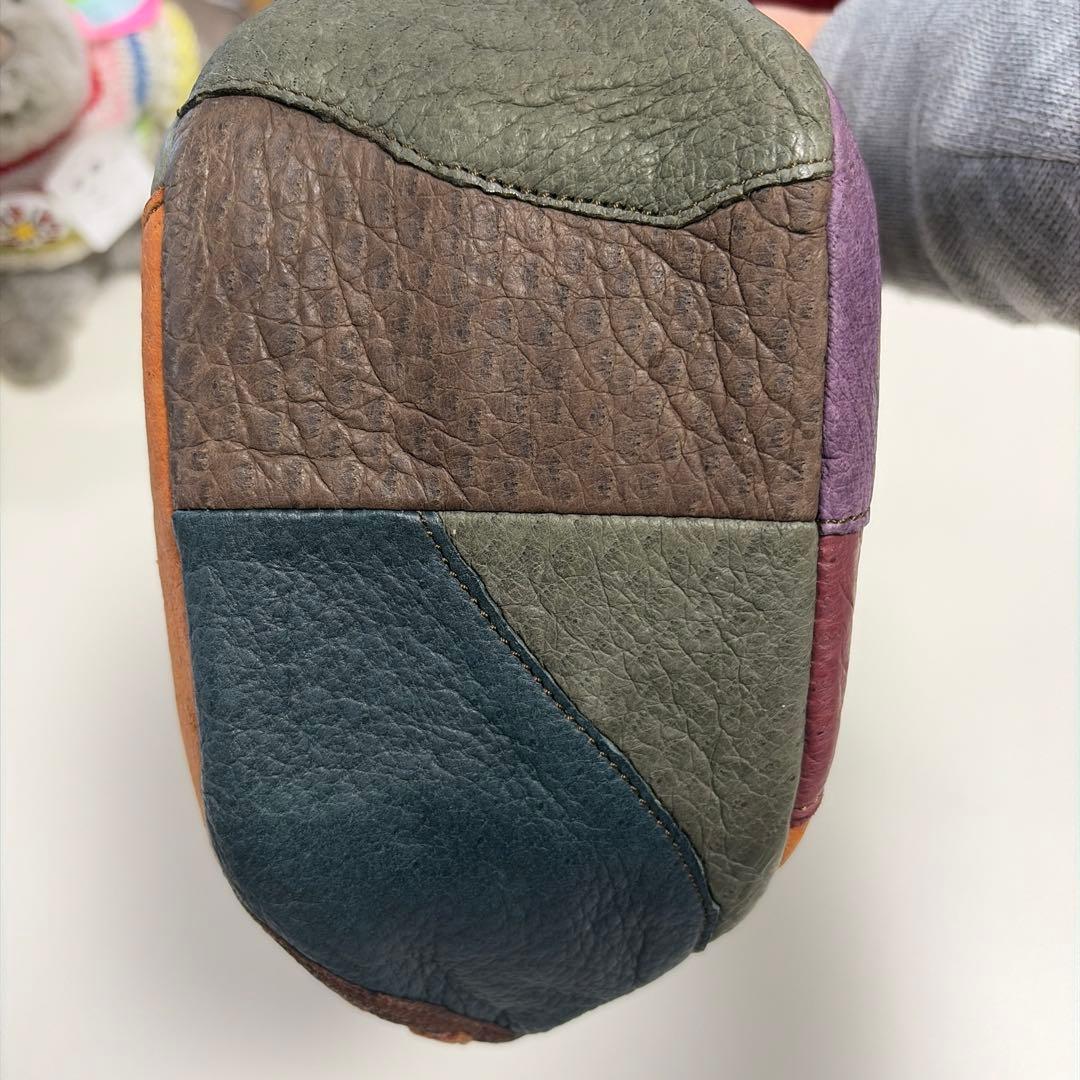 IBIZA　希少ペッカリー レザーハンドバッグ　美品！