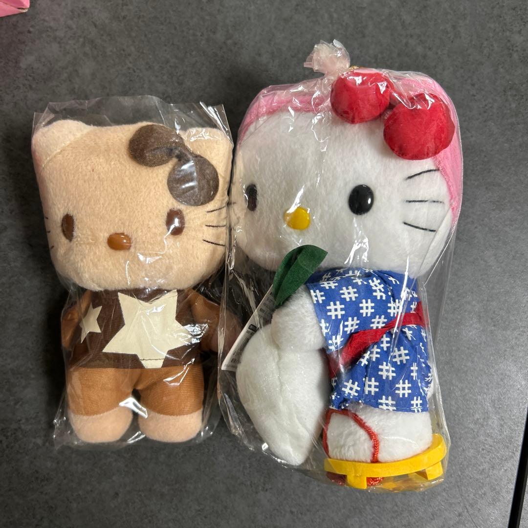 ご当地キティーまとめ売り　キティー　レトロ　平成ぬいぐるみマスコット　希少