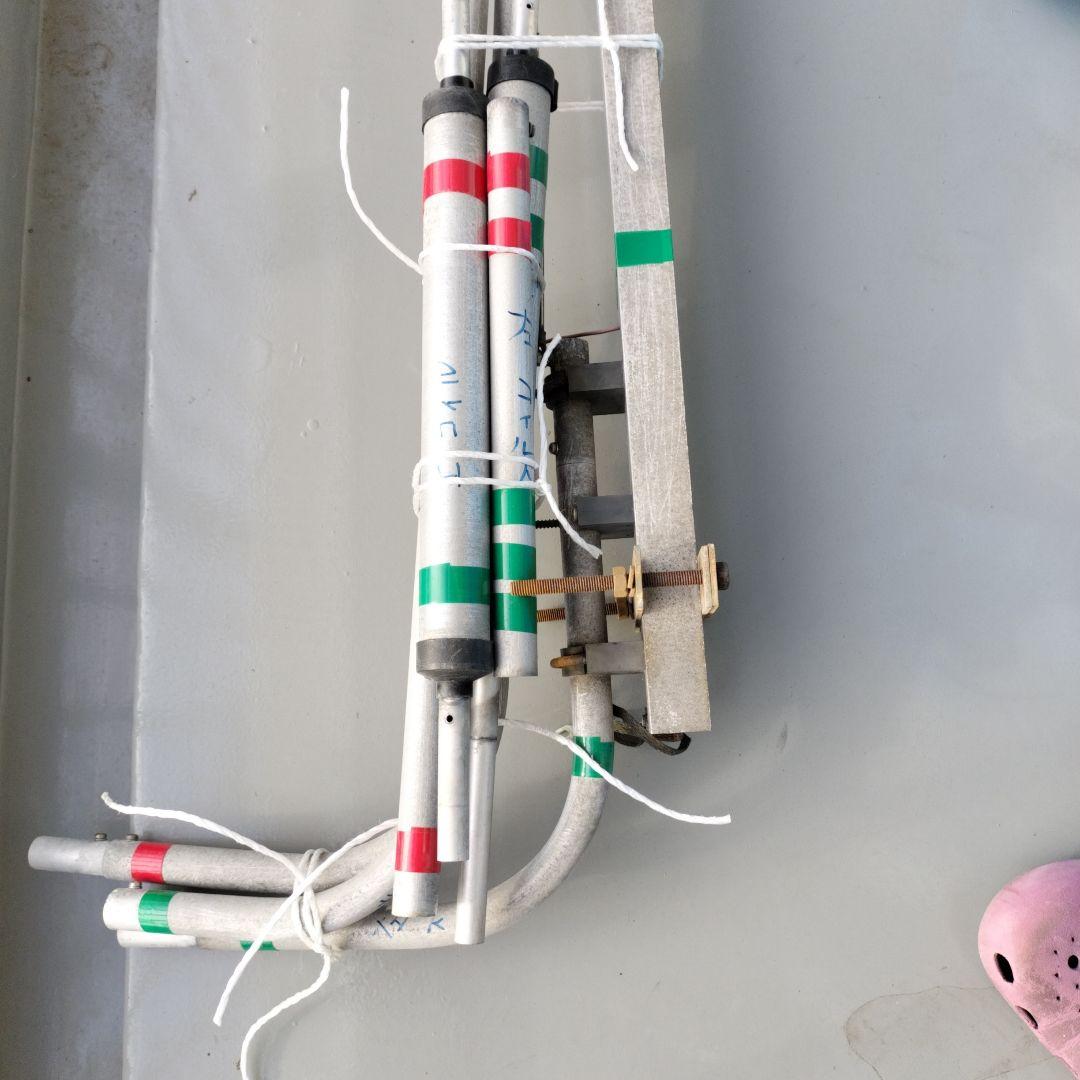 アルミ製ベランダHFアンテナ（アパマンハム用）ジャンクで出品稀少品です