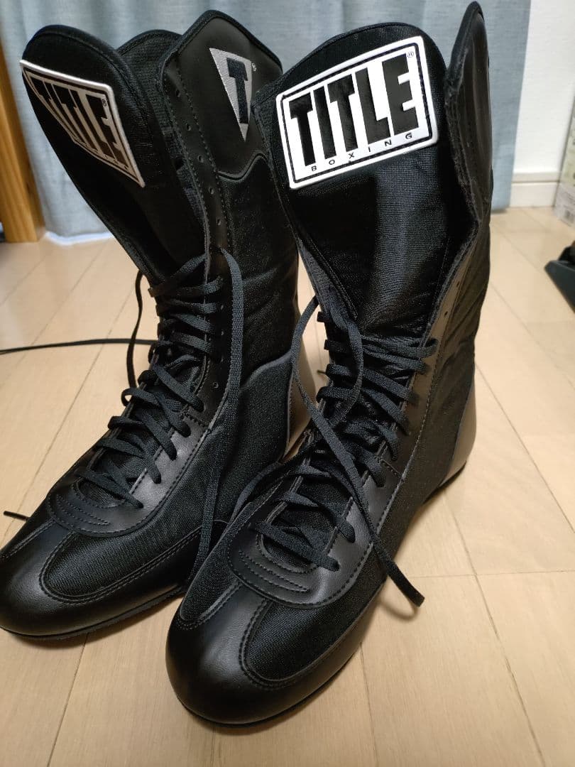 TITLEボクシング　ハイカットシューズ　USサイズ10（箱付き）