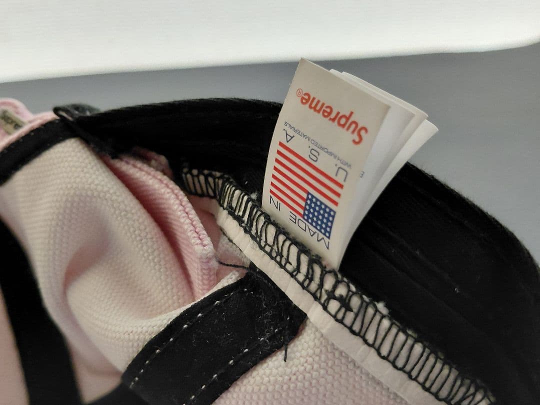 新品　Supreme　Pigment　Coated　S Logo　6-Panel