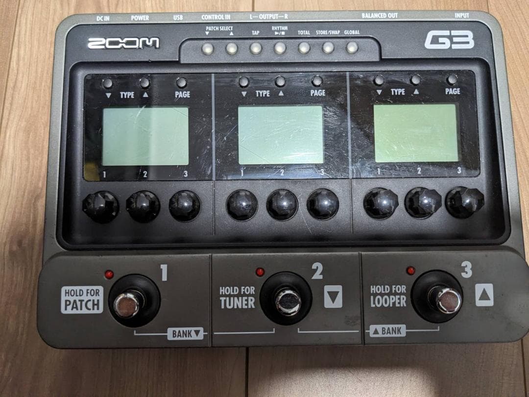 ギター ZOOM G3 Guitar Effects & Amp Simulator