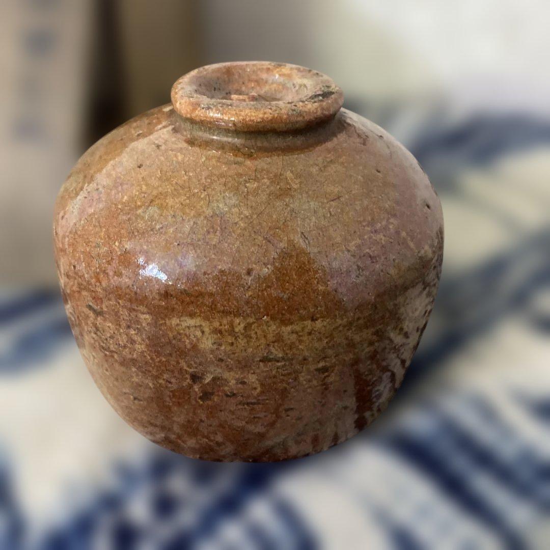 赤楽茶碗　茶道具