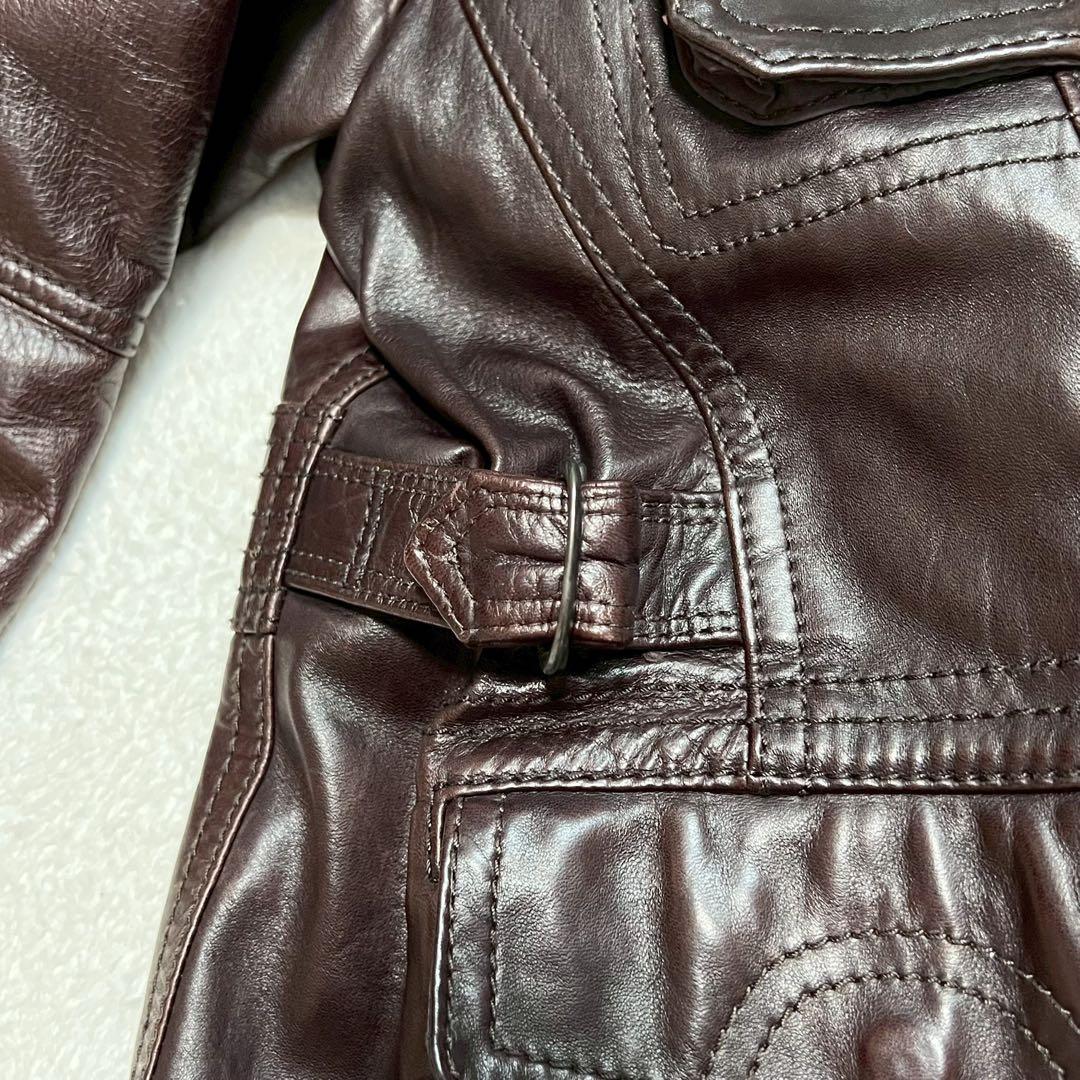 馬革 2way joseph homme レザージャケット ライダース ライナー