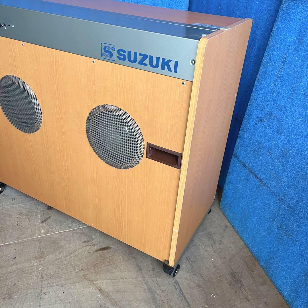 美品 希少 SUZUKI 電子オルガン 学校用 61鍵 動作確認済 キャスター付
