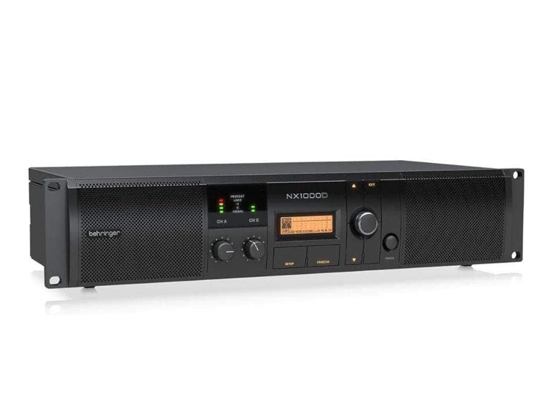 Behringer パワーアンプ 最大2 x 500W NX1000D