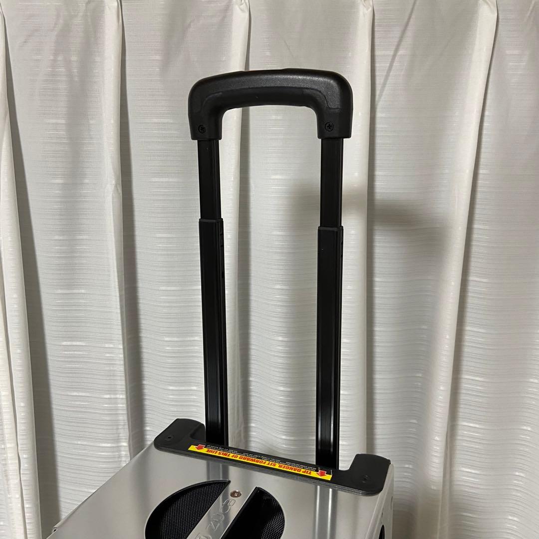 ⭐️新品未使用⭐️　 ズーカ　プロトラベル　ローリングスーツケース　座れるキャリー