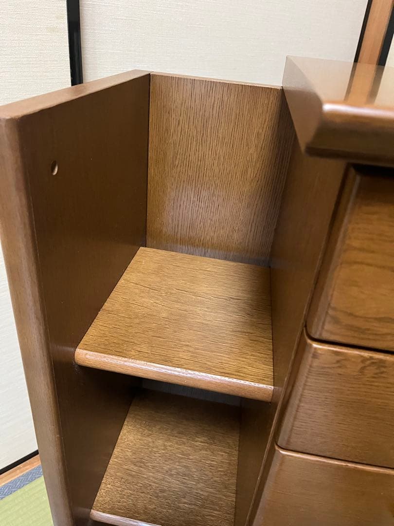 カリモク　サイドボード　リビング収納　引出6・ラック3段 karimoku 美品