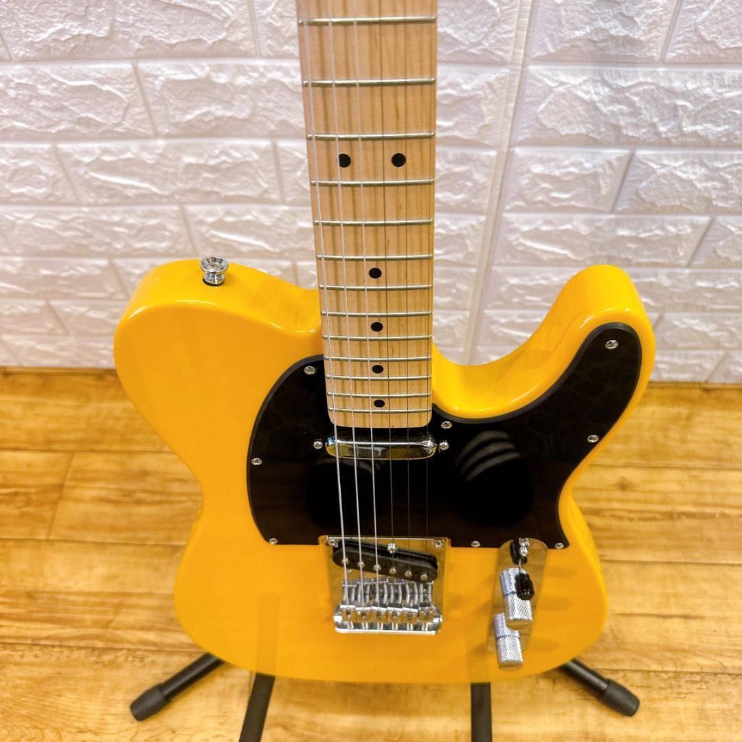 Squier by fender エレキギター　テレキャスター　イエロー