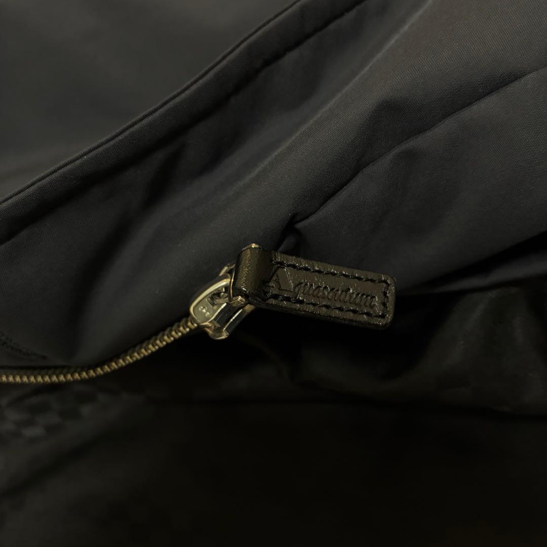 Aquascutum　アクアスキュータム　コート　ライナーなし　ネイビー　フード