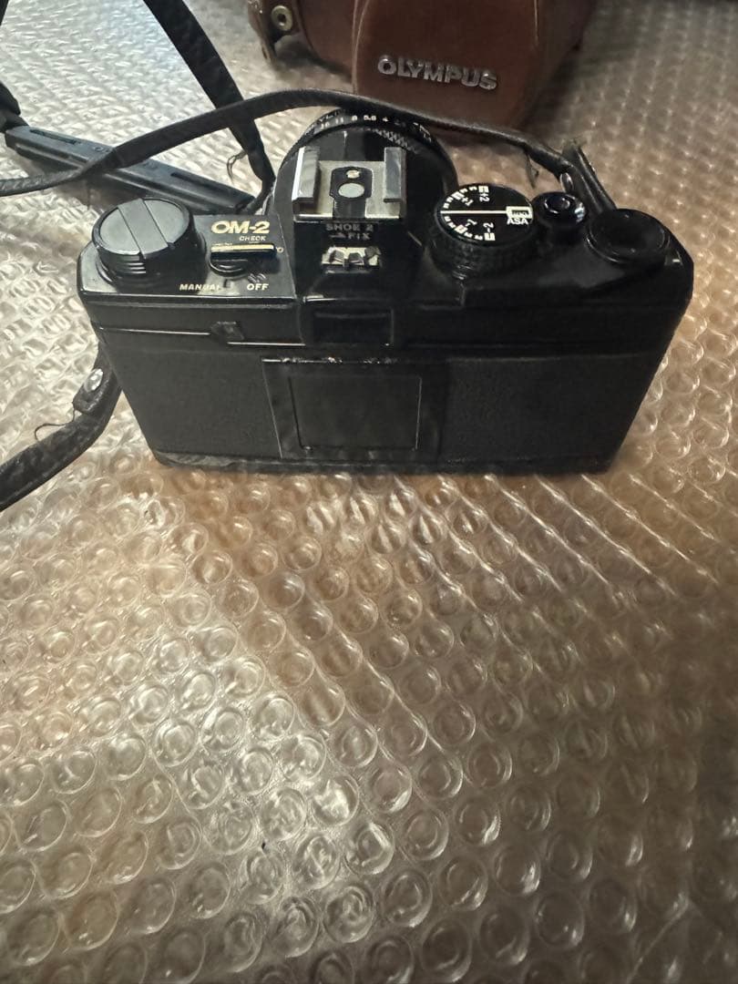 H　OLYMPUS OM-2 フィルム一眼レフカメラ　動作未確認