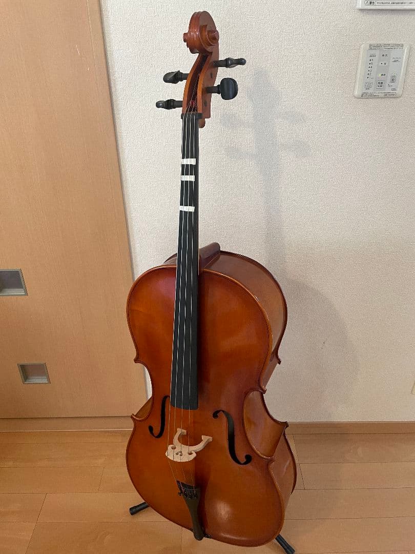 チェロ　メーカー・詳細不明　ソフトケース付き　現状品