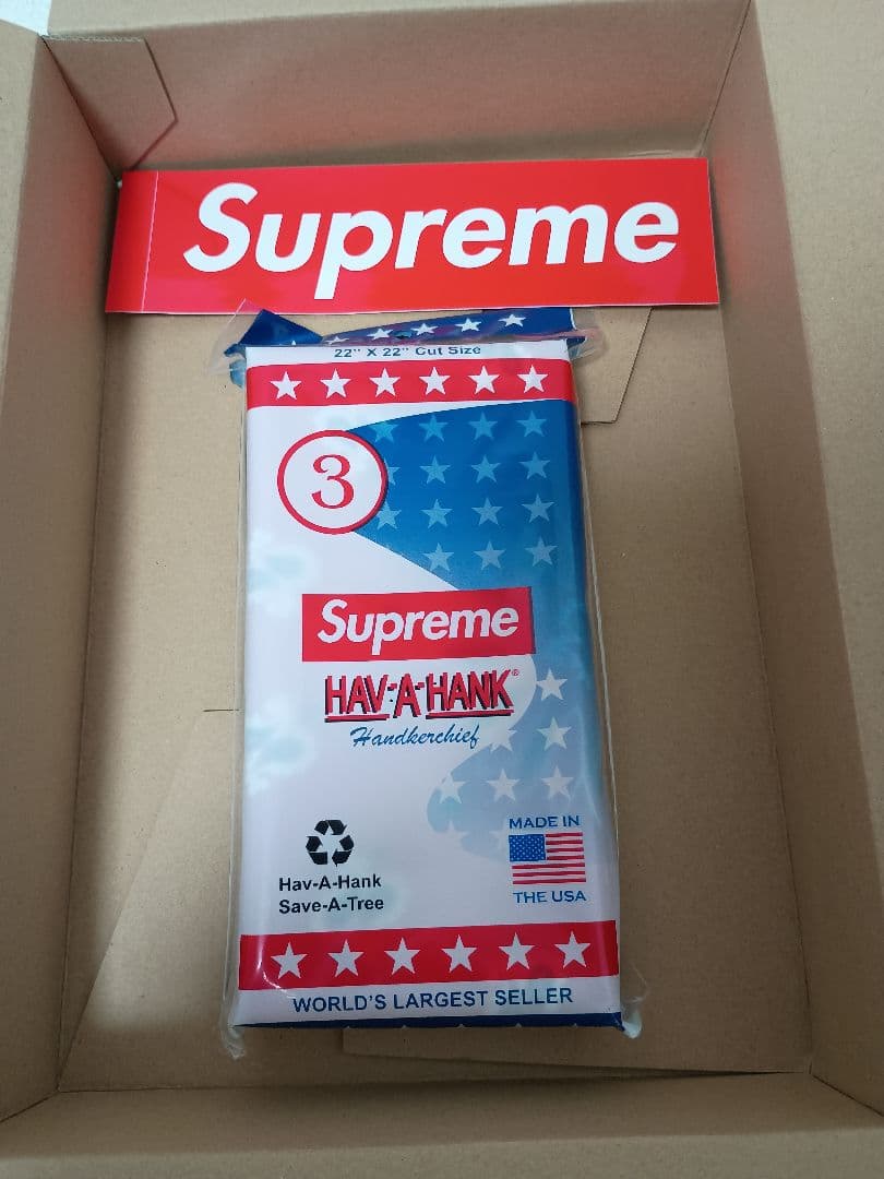 105　未開封　Supreme　hav a hank　シュプリーム