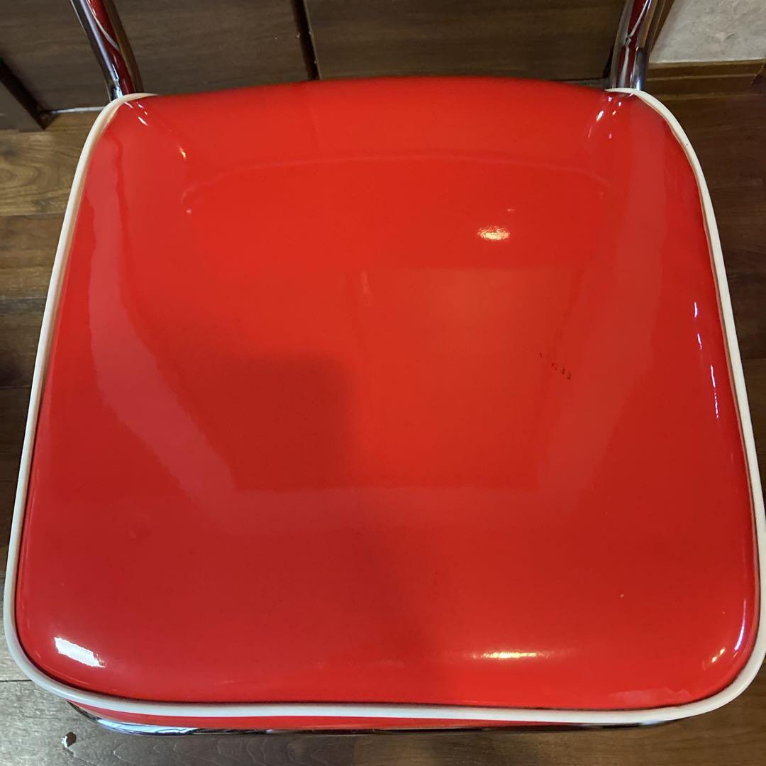 美品✨️ ②アメリカンダイナー ヴィンテージ調 チェア ２脚セット 送料無料