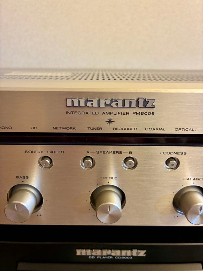 【美品】Marantz PM6006 プリメインアンプ