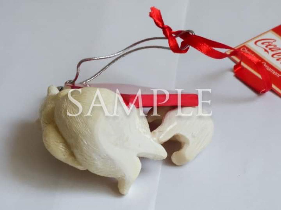 コカ・コーラ「ポーラーベア」クリスマスビンテージオーナメント