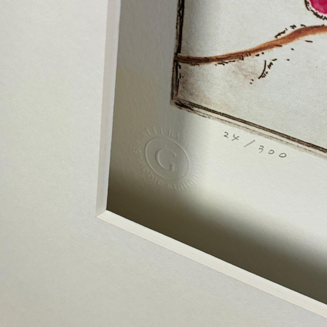 美品 ジョアン・アイザック「Apple～/林檎の花」ジクレー サイン・保証書有